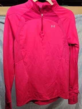 Under Armor Pullover Size Large Pink